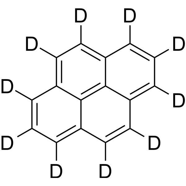 Pyrene-d<sub>10</sub> Chemical Structure