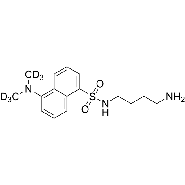 N-Dansyl-<em>d</em>6 1,4-diaminobutane, 97% (CP)