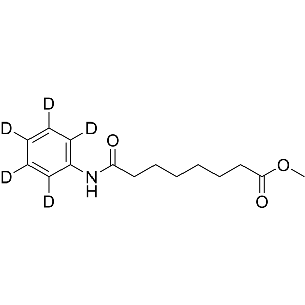 Methyl suberanilate-d<sub>5</sub> Chemical Structure
