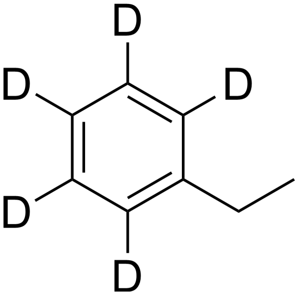 Ethylbenzene-2,3,4,5,6-d<sub>5</sub> Chemical Structure