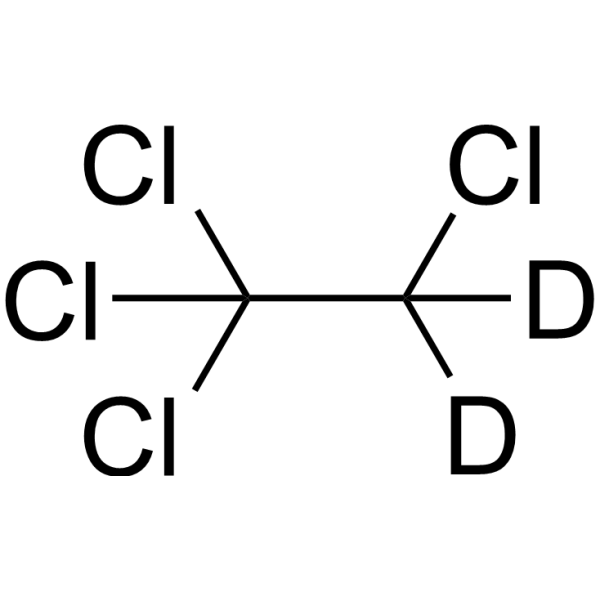 1,1,1,2-Tetrachloroethane-d<sub>2</sub> Chemical Structure
