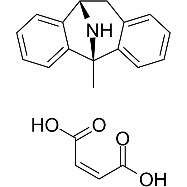 (-)-Dizocilpine maleate Chemical Structure
