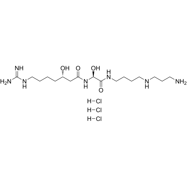 Spergualin trihydrochloride Chemical Structure