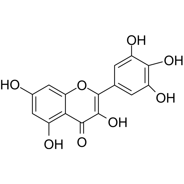 Myricetin Chemical Structure