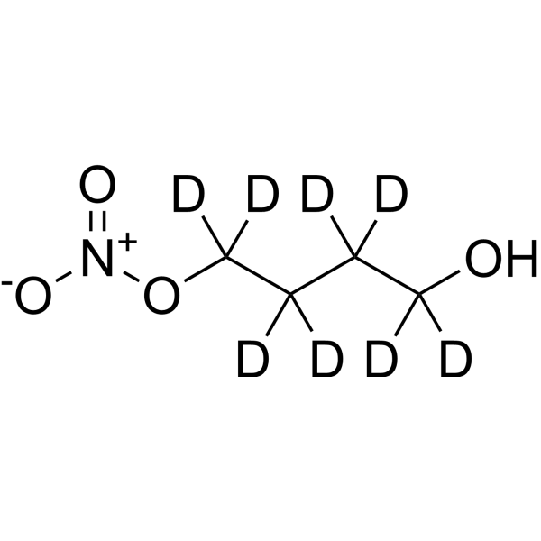 <em>1</em>,4-Butanediol mononitrate-d8
