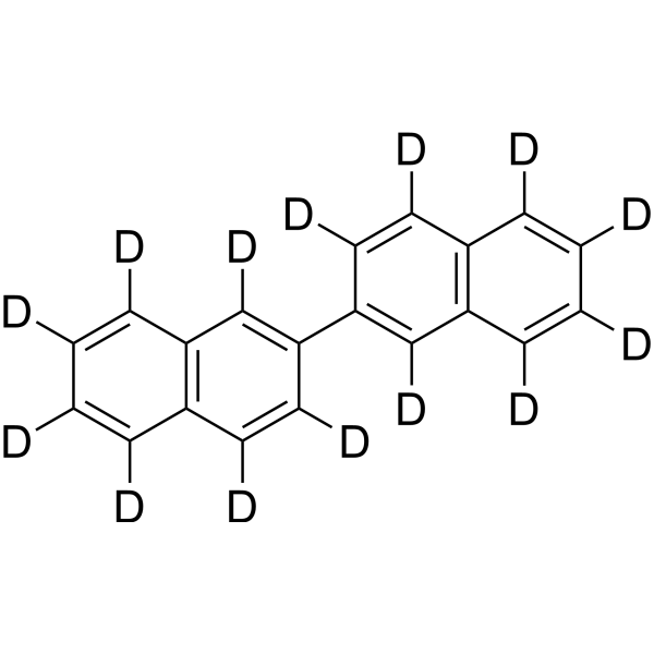 2,2′-Binaphthyl-d<sub>14</sub> Chemical Structure
