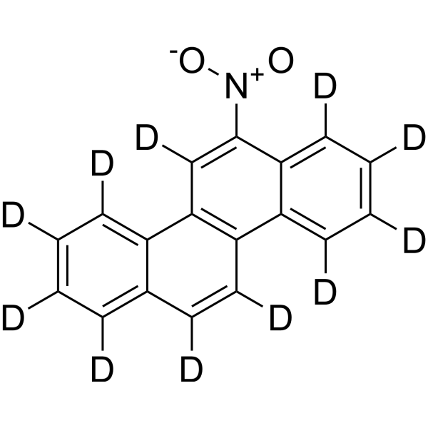 6-Nitrochrysene-d<sub>11</sub> Chemical Structure