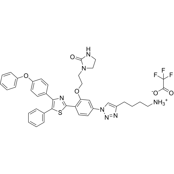 Trypanothione synthetase-IN-1 Chemical Structure