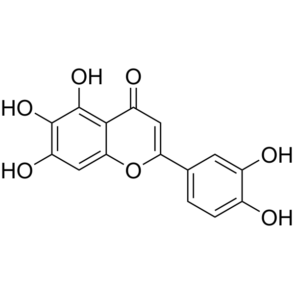 6-Hydroxyluteolin Chemical Structure