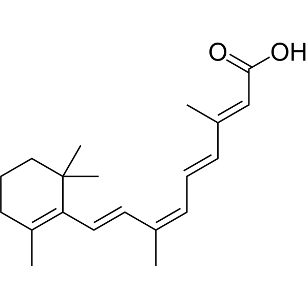 9-cis-Retinoic acid Chemical Structure