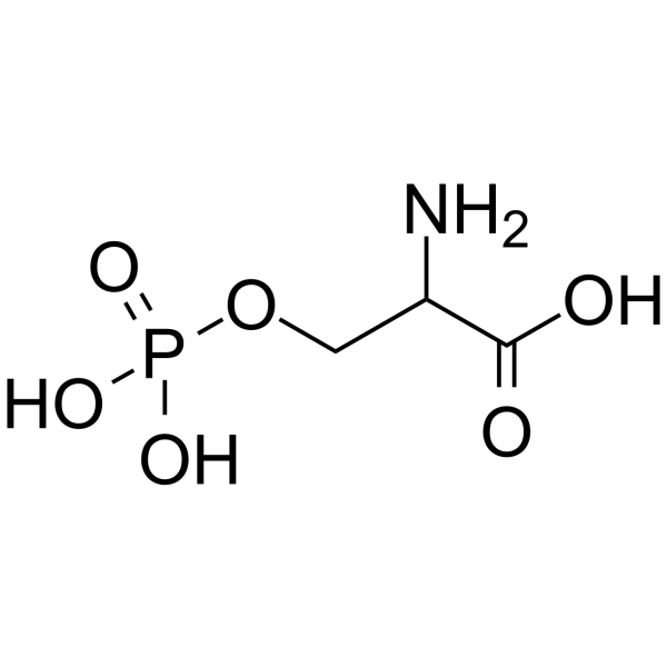 DL-O-Phosphoserine Chemical Structure