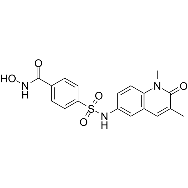 HDAC6/8/BRPF1-IN-1 Chemical Structure