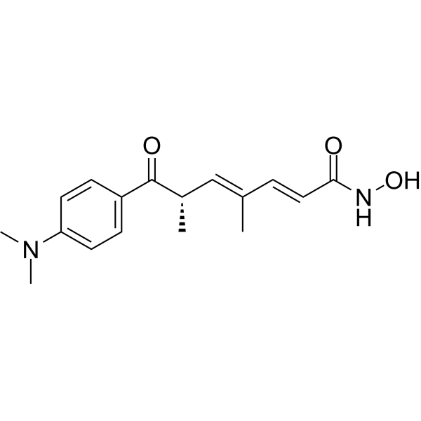 (S)-Trichostatin A Chemical Structure