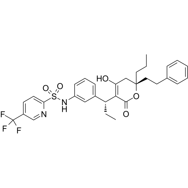 Tipranavir Chemical Structure