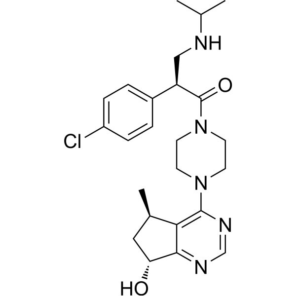 Ipatasertib Chemical Structure