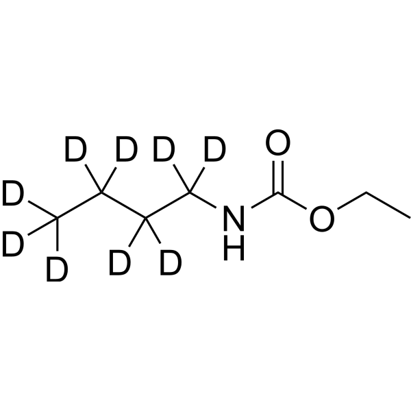 Ethyl N-n-Butyl-d<sub>9</sub>-carbamate Chemical Structure