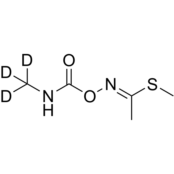 Methomyl-d<sub>3</sub> Chemical Structure