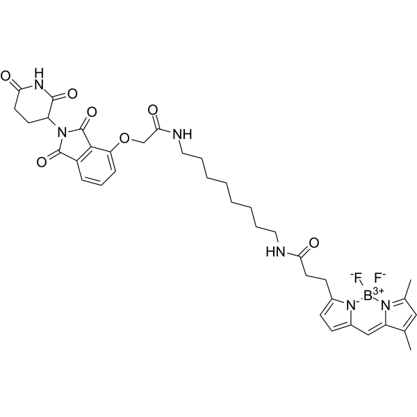 BODIPY FL thalidomide Chemical Structure