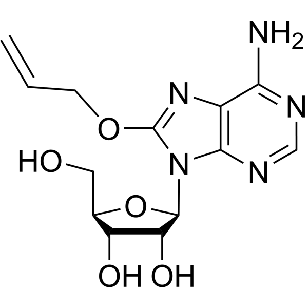 8-Allyloxyadenosine Chemical Structure