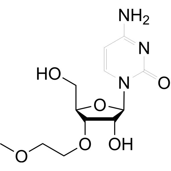 3’-O-(2-Methoxyethyl)cytidine Chemical Structure