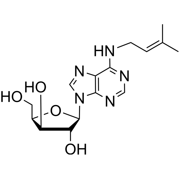 <em>1</em>-(β-D-Xylofuranosyl)-N6-Isopentenyladenine