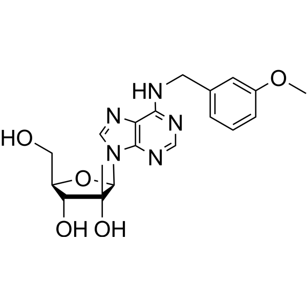 N6-(3-Methoxybenzyl)-2’-C-<em>methyl</em> adenosine