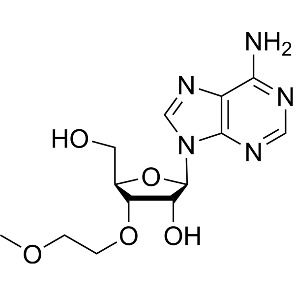 3’-O-(2-Methoxyethyl)adenosine Chemical Structure