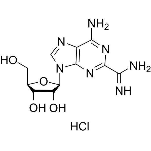 Adenosine 2-amidine hydrochloride Chemical Structure