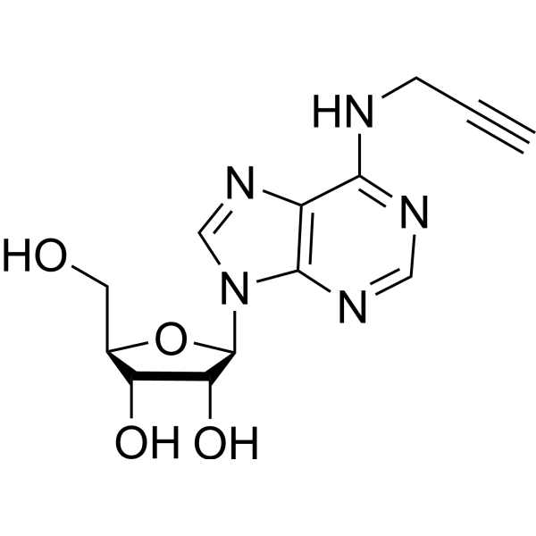 N-Propargyladenosine Chemical Structure