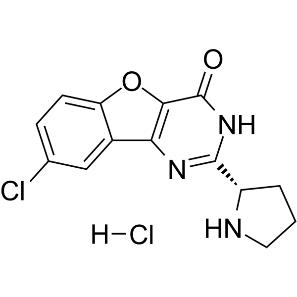 XL413 hydrochloride Chemical Structure