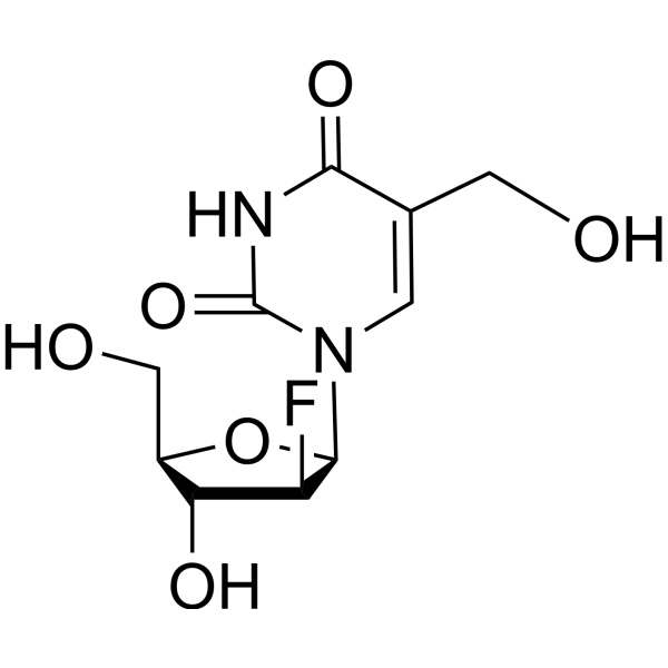 <em>2</em>’-Deoxy-<em>2</em>’-fluoro-5-hydroxymethyl arabinouridine