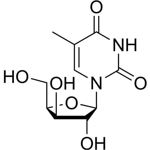 <em>1</em>-(β-D-Xylofuranosyl)-5-methyluracil