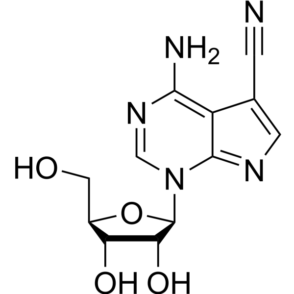 4-Amino-5-cyano-1- (β-<em>D</em>-ribofuranosyl)-7H-pyrrolo[2,3-<em>d</em>] pyrimidine