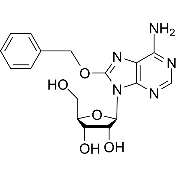 8-Benzyloxyadenosine Chemical Structure