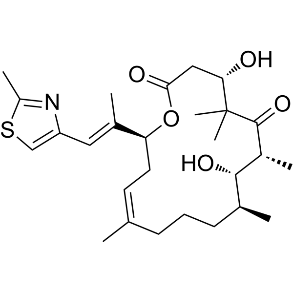 Epothilone D Chemical Structure