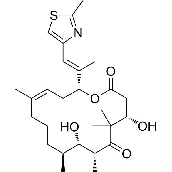 (16R)-Epothilone D Chemical Structure