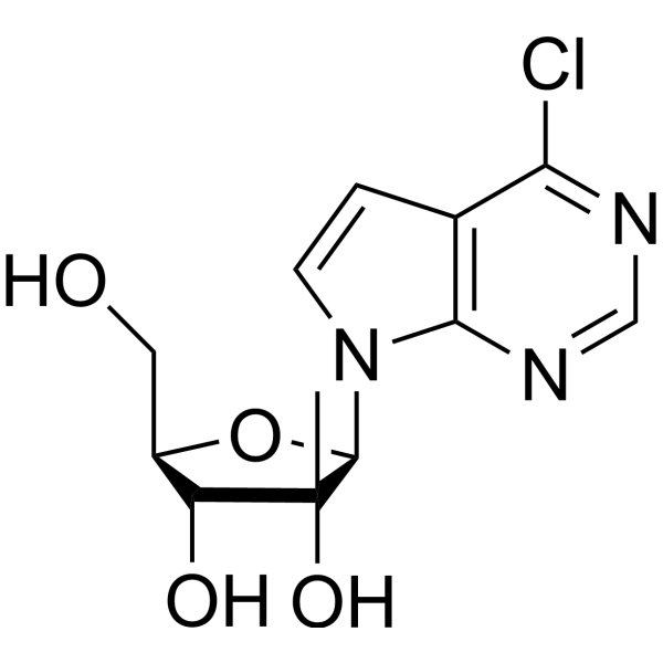 4-Chloro-7-(2-β-<em>C</em>-methyl-β-D-ribofuranosyl)-7H-pyrrolo[2,3-d] pyrimidine