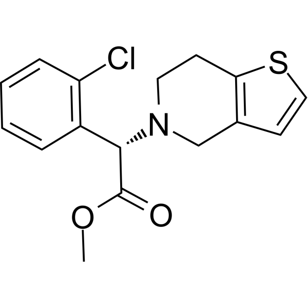 Clopidogrel Chemical Structure