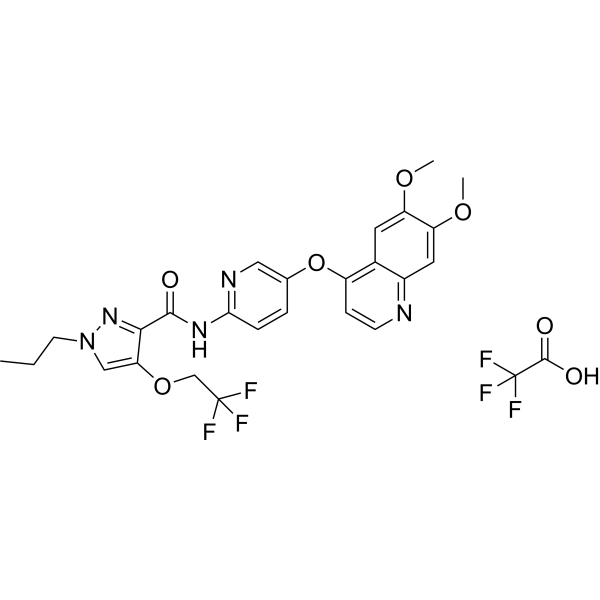 Adrixetinib TFA Chemical Structure