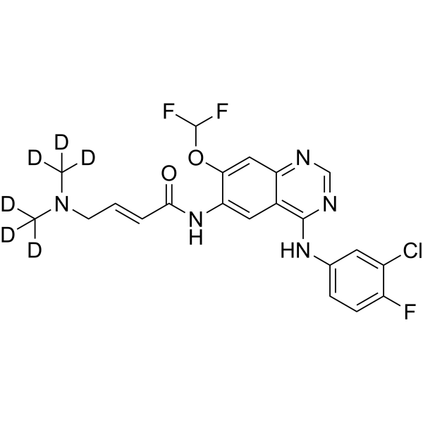 Mefatinib-d<sub>6</sub> Chemical Structure