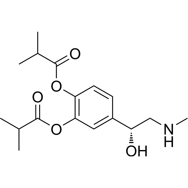 Dibutepinephrine Chemical Structure