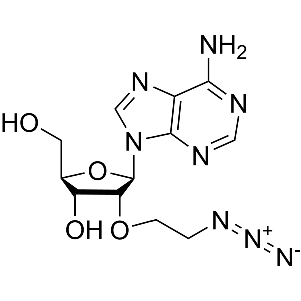 2’-O-(2-Azidoethyl)adenosine Chemical Structure