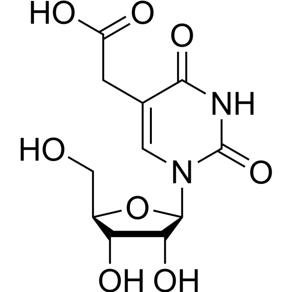 5-Carboxymethyluridine Chemical Structure