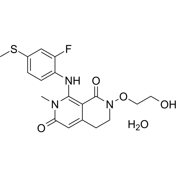 MEK-IN-6 hydrate Chemical Structure