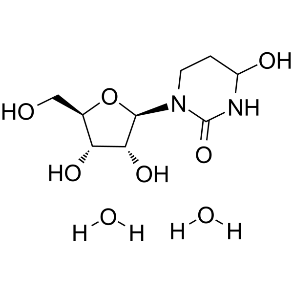 Tetrahydrouridine dihydrate Chemical Structure