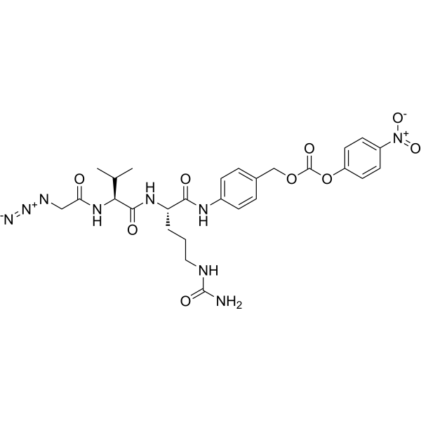 N3-VC-PAB-PNP Chemical Structure