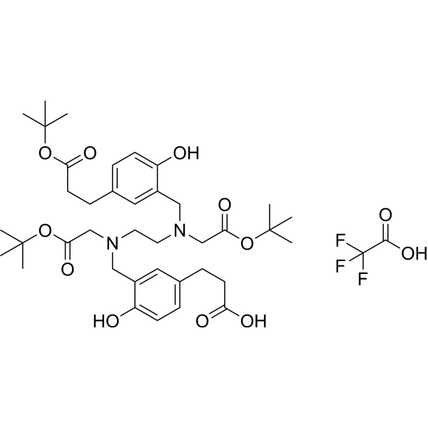 HBED-CC-tris(<em>tert</em>-butyl ester) TFA