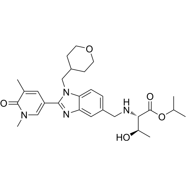 Bromodomain inhibitor-12 Chemical Structure