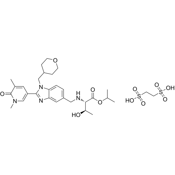 <em>Bromodomain</em> inhibitor-12 (edisylate)
