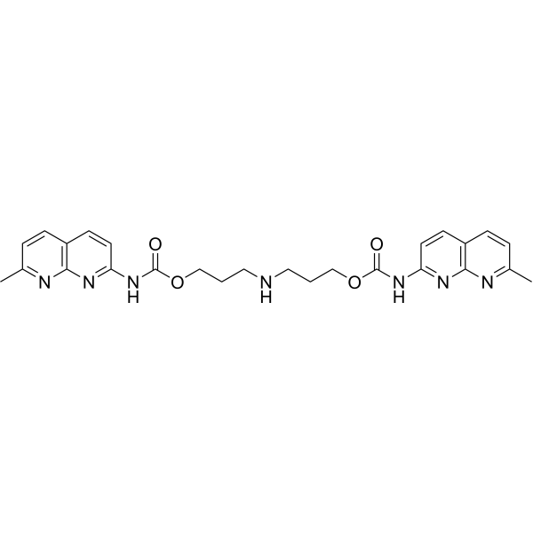 Naphthyridine carbamate dimer Chemical Structure